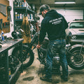Badass Beard Hoodie — "Just Beard, Boots & Badassery" Graphic Sweatshirt