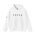 "100% ANALOG" Hoodie — Retro Play/Pause Media Controls Sweatshirt