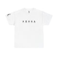 "100% ANALOG"  —  Graphic T‑Shirt with Play/Pause Icons