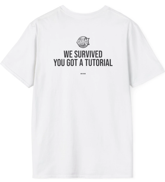 Playera MrRedd79 | "We survided, you got a tutorial"